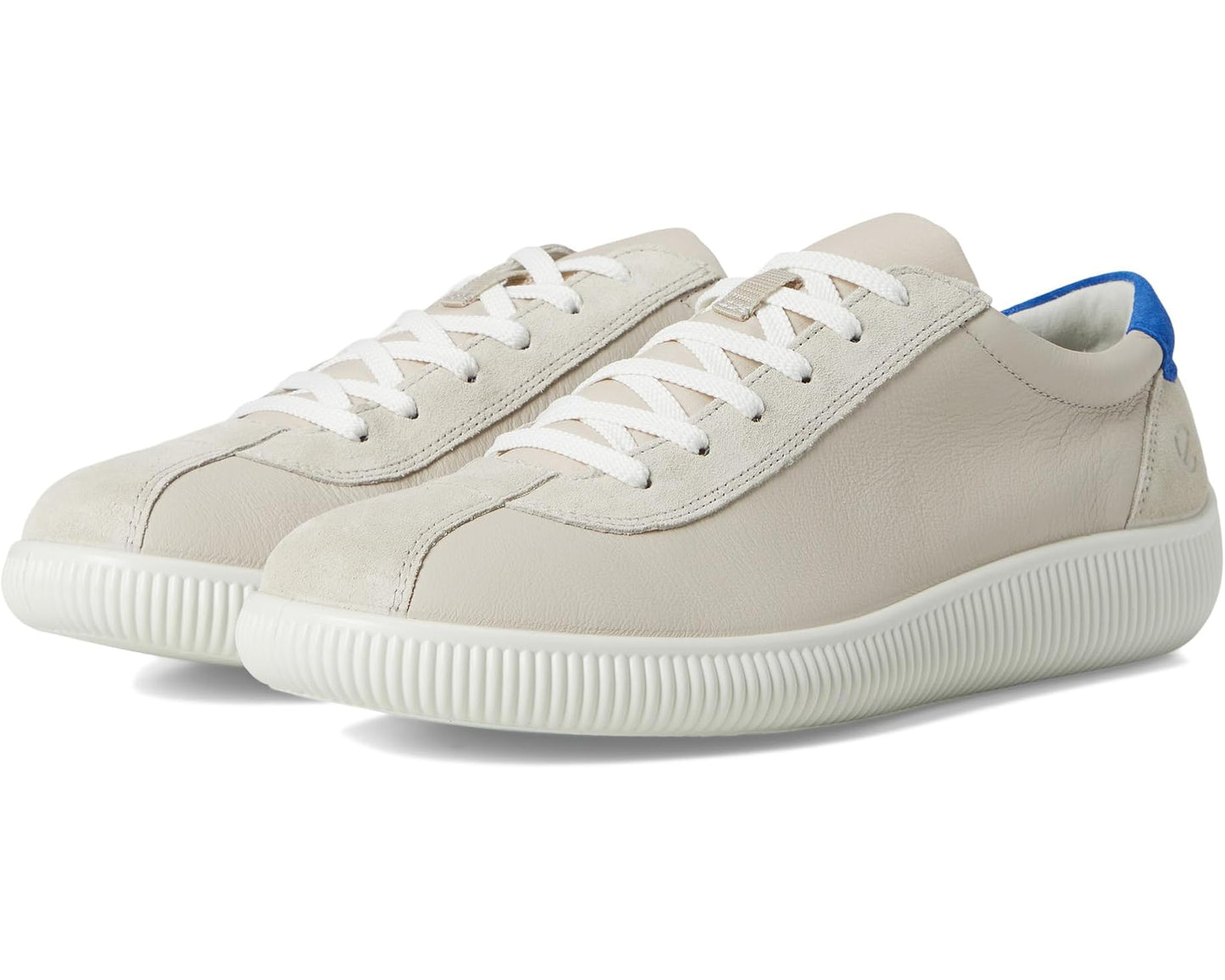 Men's ECCO Soft Zero Lace Up Sneaker Gravel