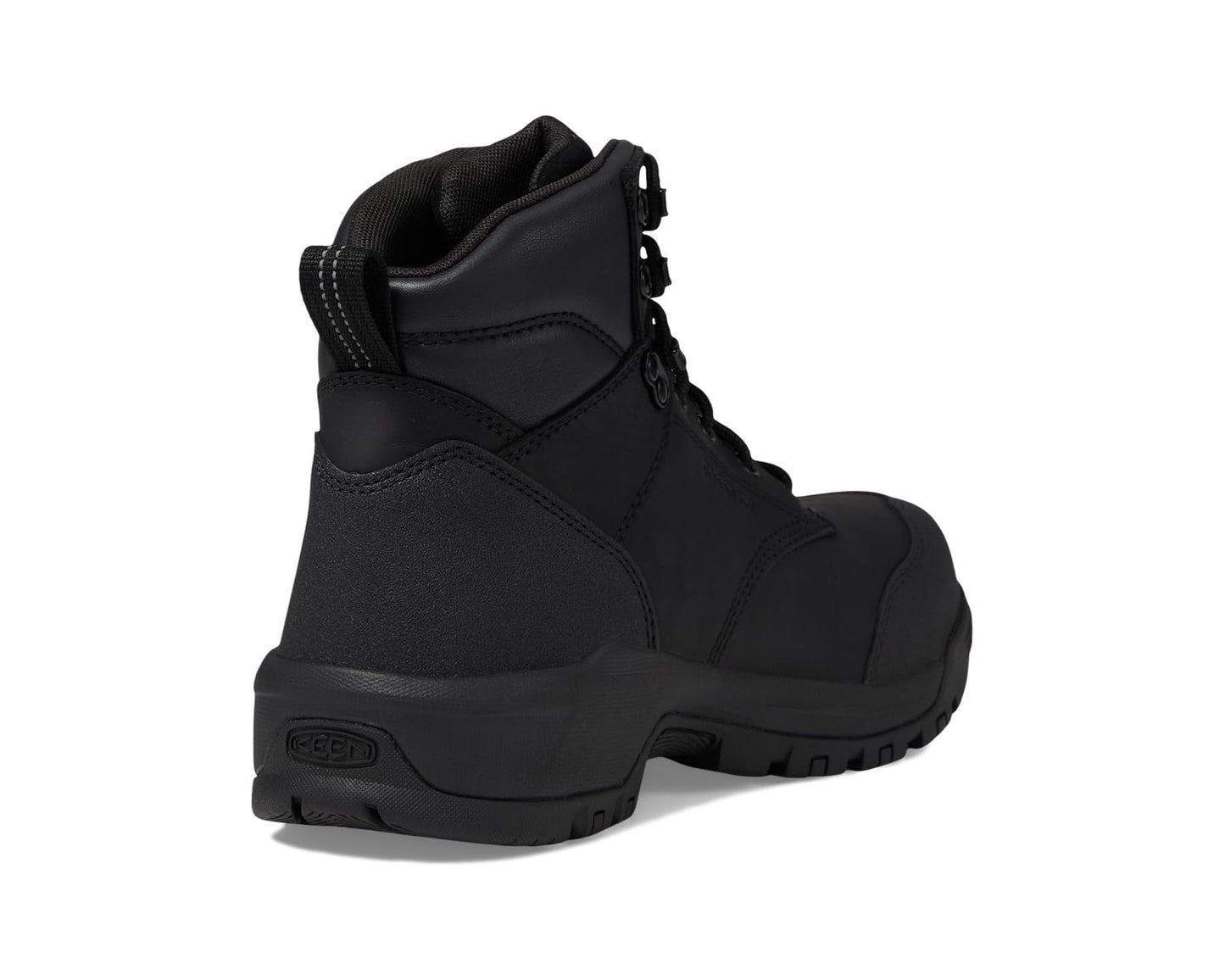 Men's KEEN Utility Evanston 6 Composite Toe Waterproof Black/Black