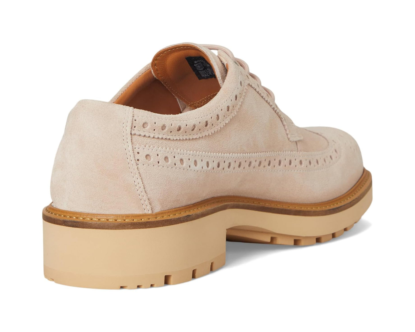 Men's ECCO Oslo Wing Tip Oxford Dust