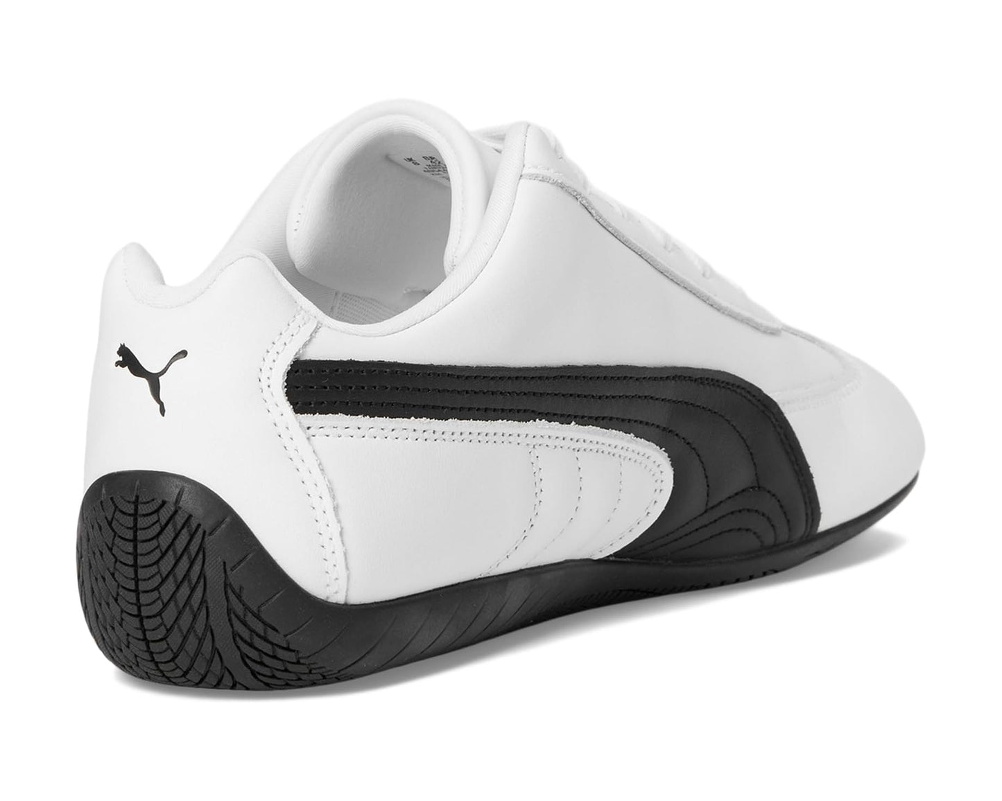 Men's PUMA Speedcat Full Leather Shoes White/Black