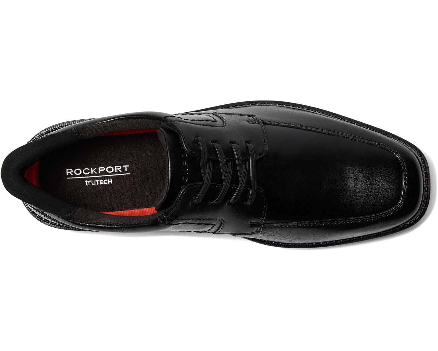 Men's Rockport Seaver Black Leather