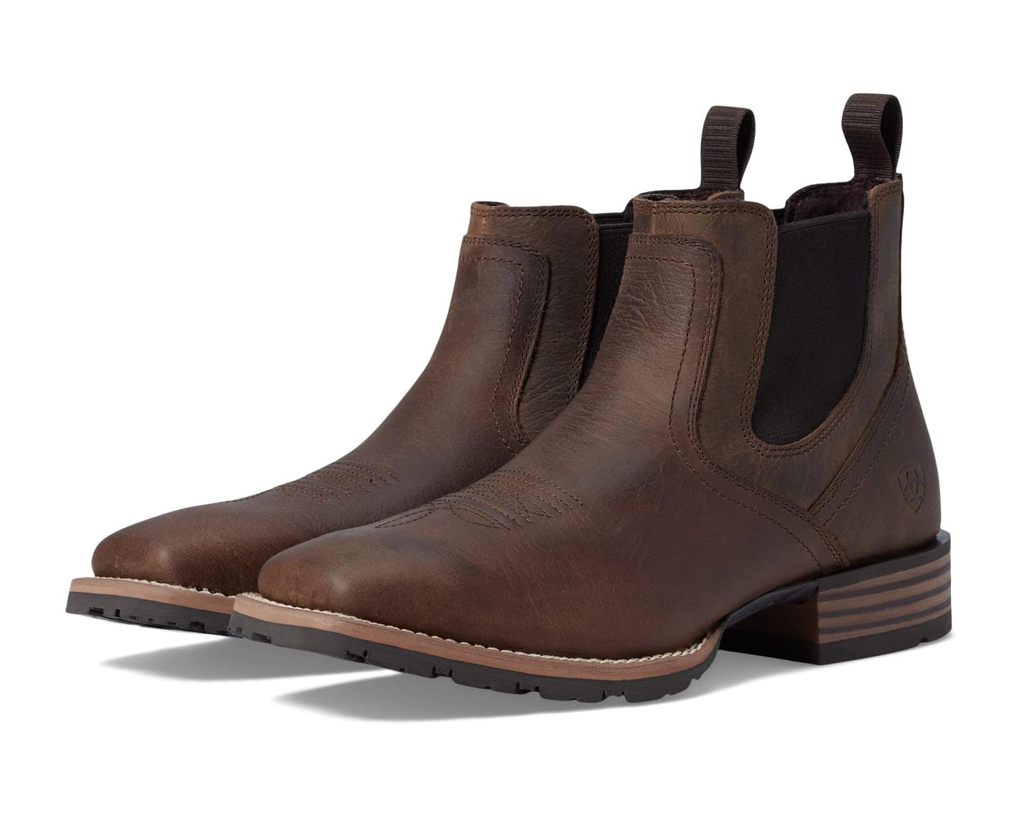 Men's Ariat Hybrid Low Western Boots Stone