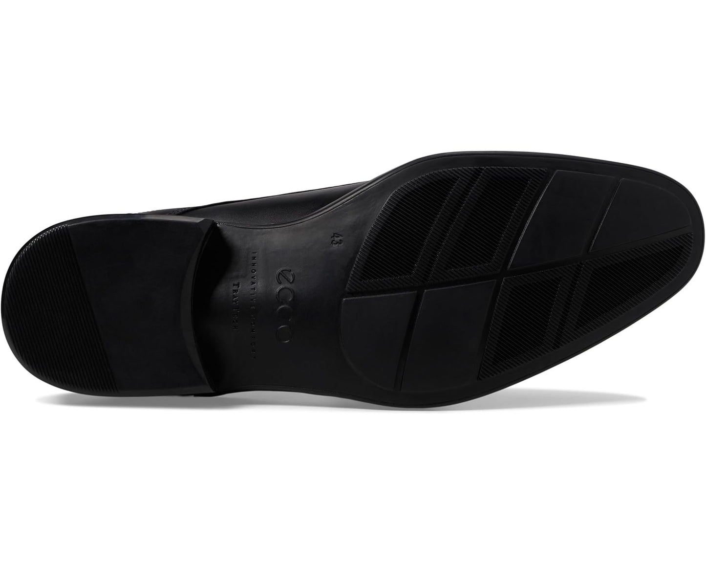 Men's ECCO Citytray Cap Toe Tie Black