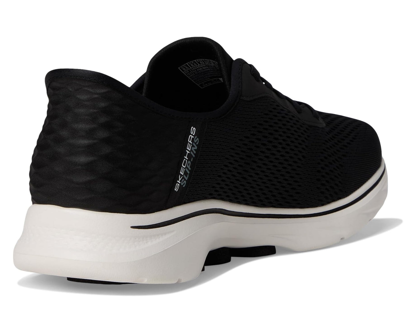 Men's SKECHERS Performance Go Walk 7 - Free Hand 2 Hands Free Slip-Ins Black/White