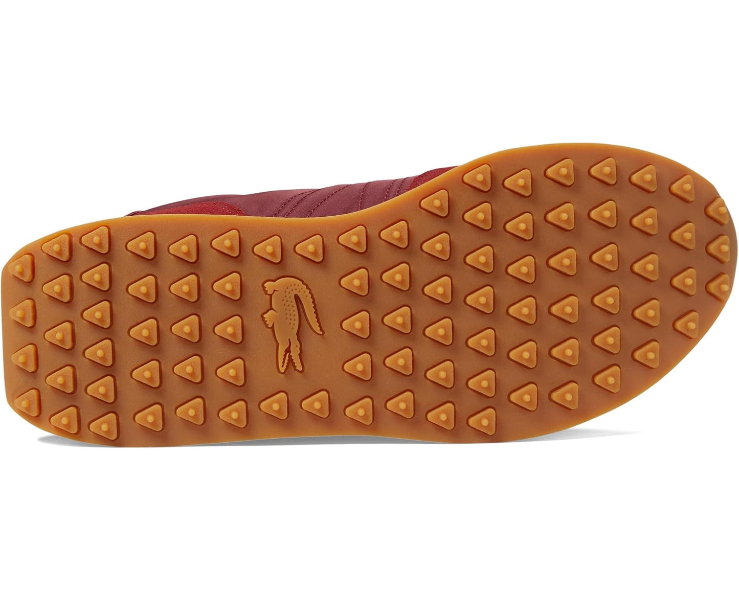Men's Lacoste L-Spin Sneakers Burgundy/Gum