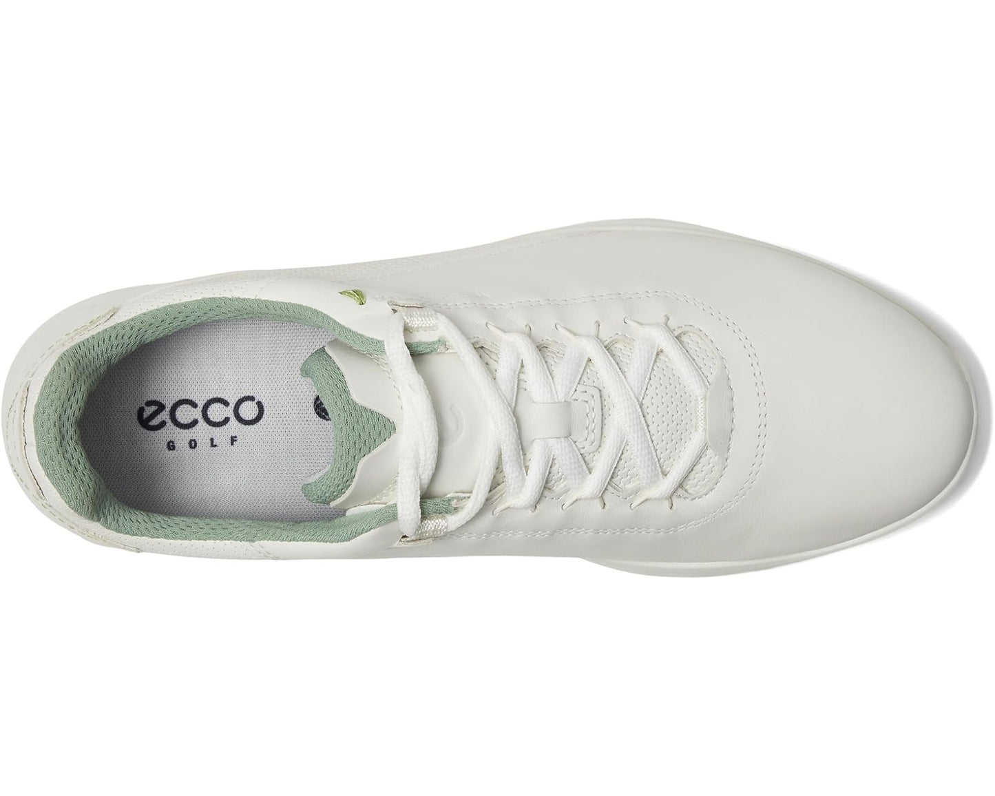 Men's ECCO Golf S Casual Lace Waterproof Golf Shoe White