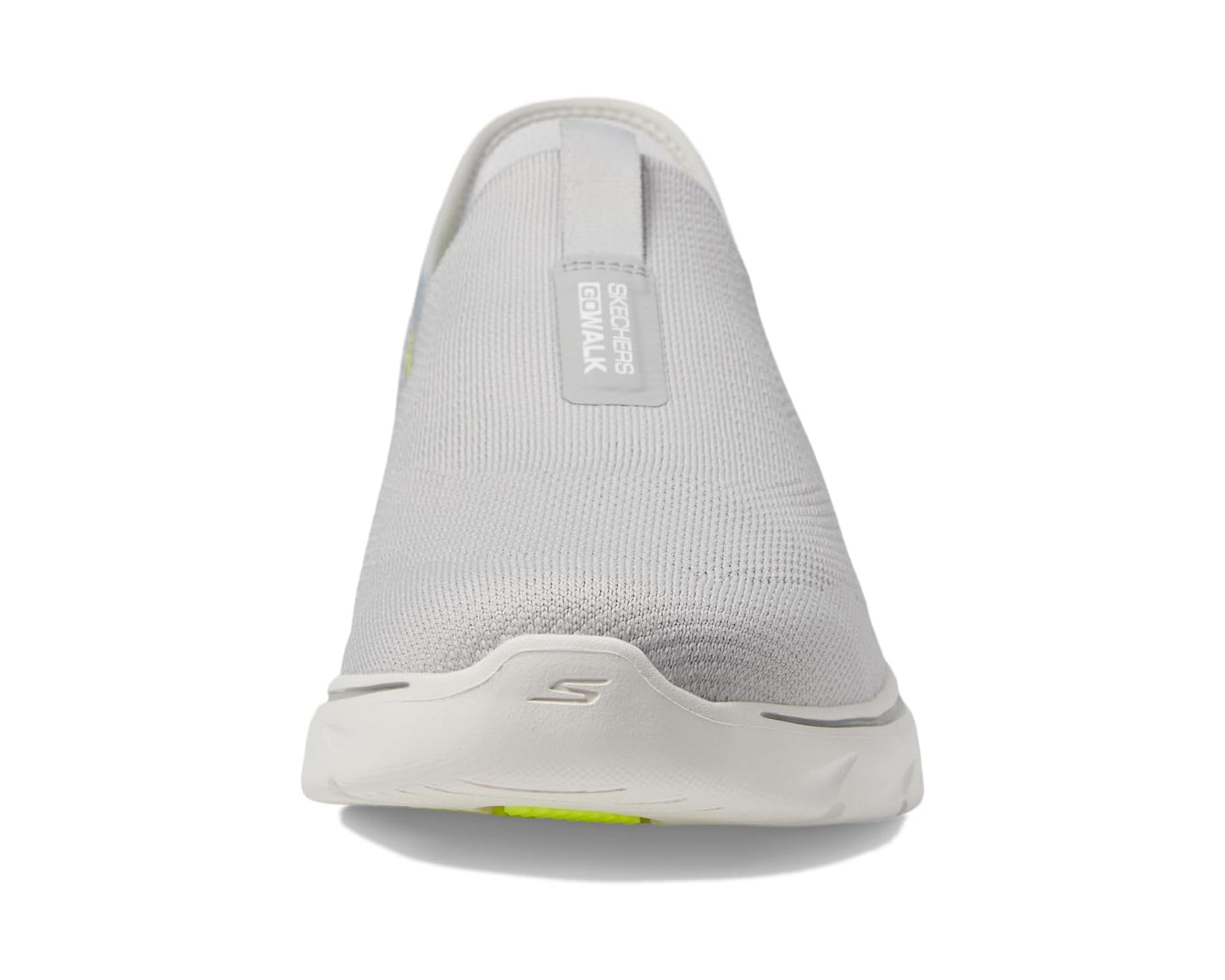 Men's SKECHERS Performance Go Walk 7 - Easy On 2 Hands Free Slip-Ins Grey/Yellow