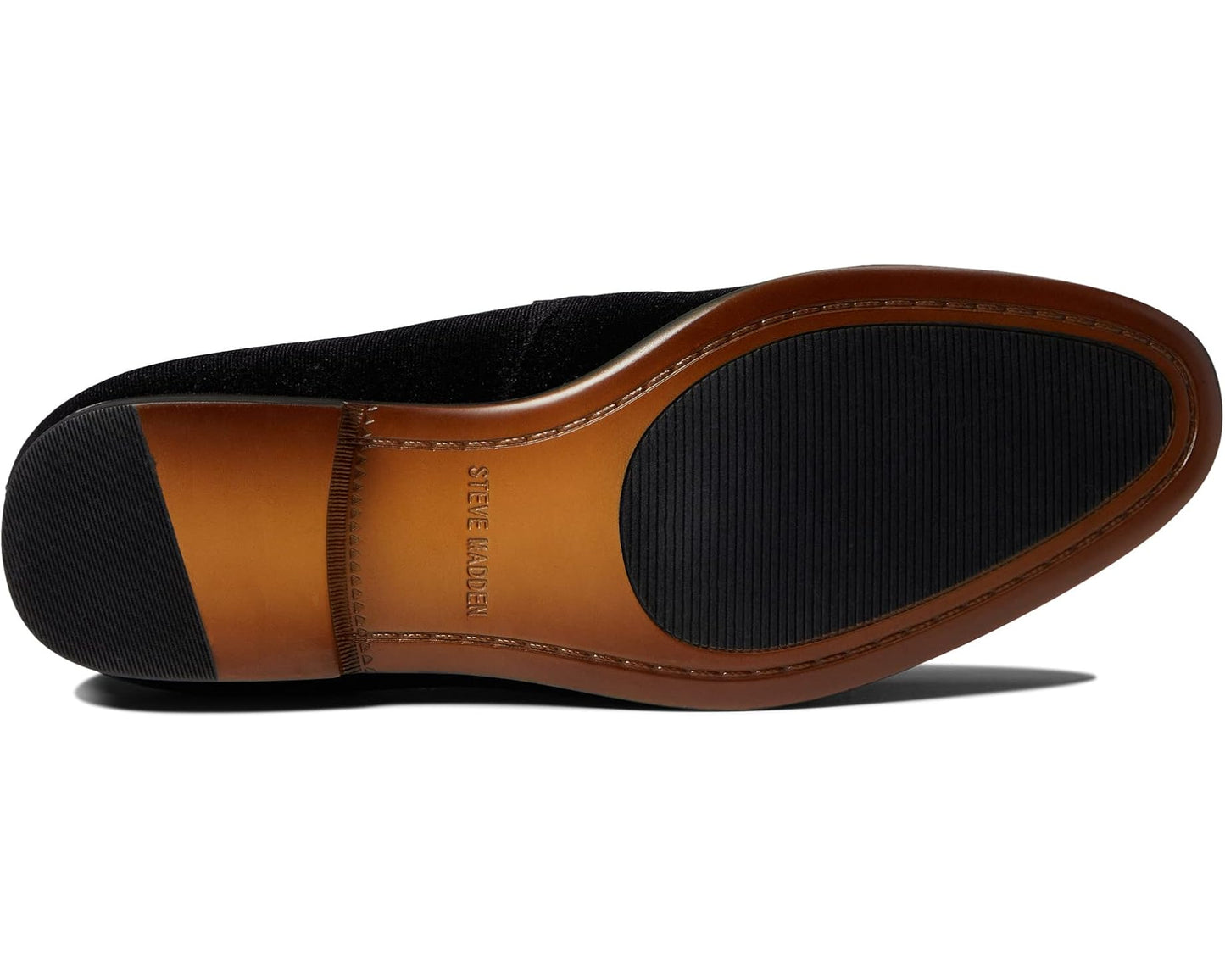 Men's Steve Madden Crescent Black Velvet