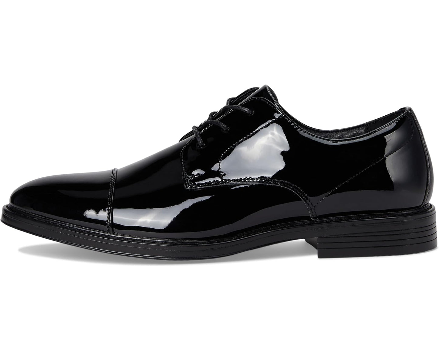 Men's Nunn Bush Centro Flex Cap Toe Oxford Black 1