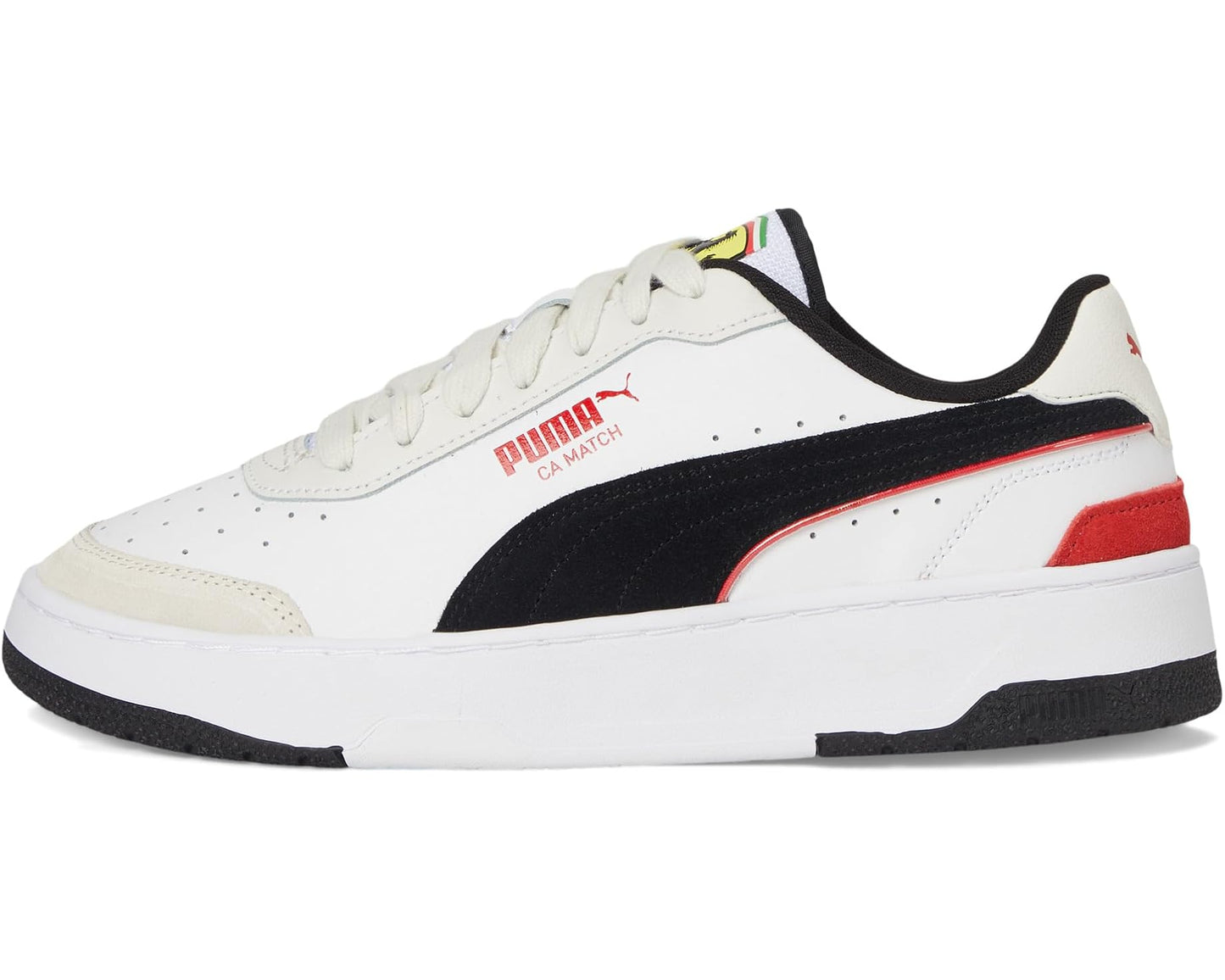 Men's PUMA Scuderia Ferrari Ca Match Shoes White/Vapor Gray/White