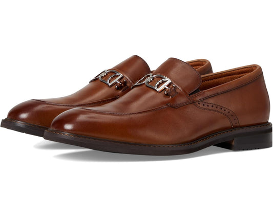 Men's Stacy Adams Boyd Moc Toe Bit Slip-On Brandy