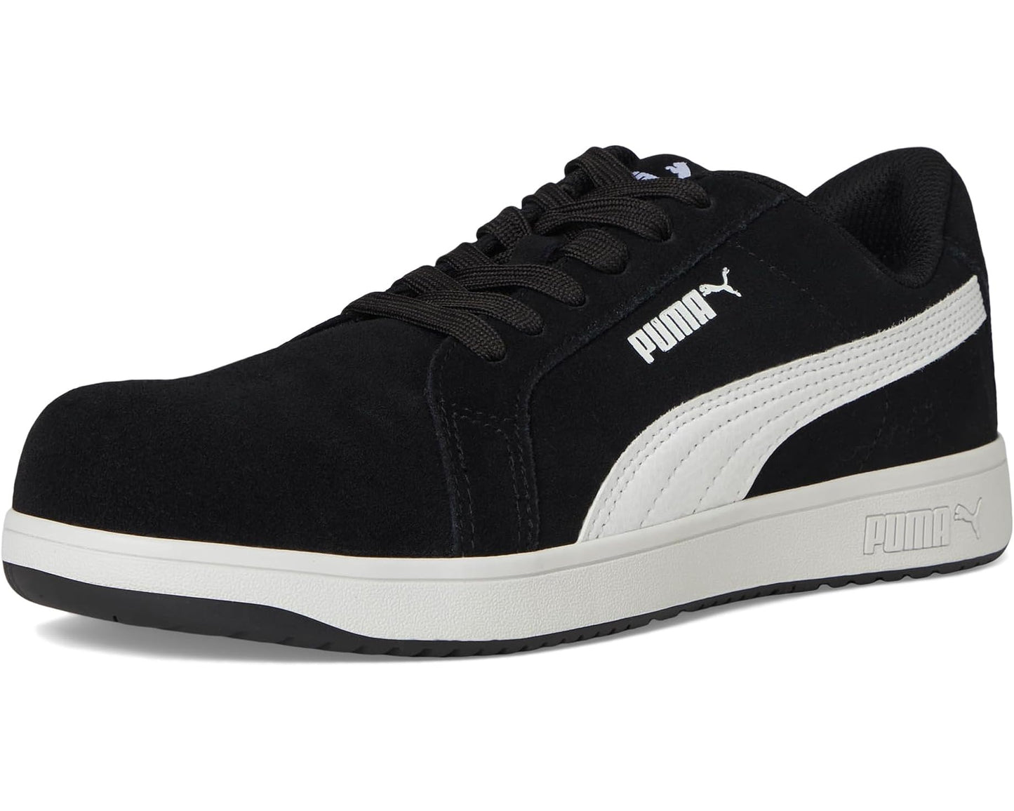 Men's PUMA Safety Iconic Suede Low ASTM EH Black/White