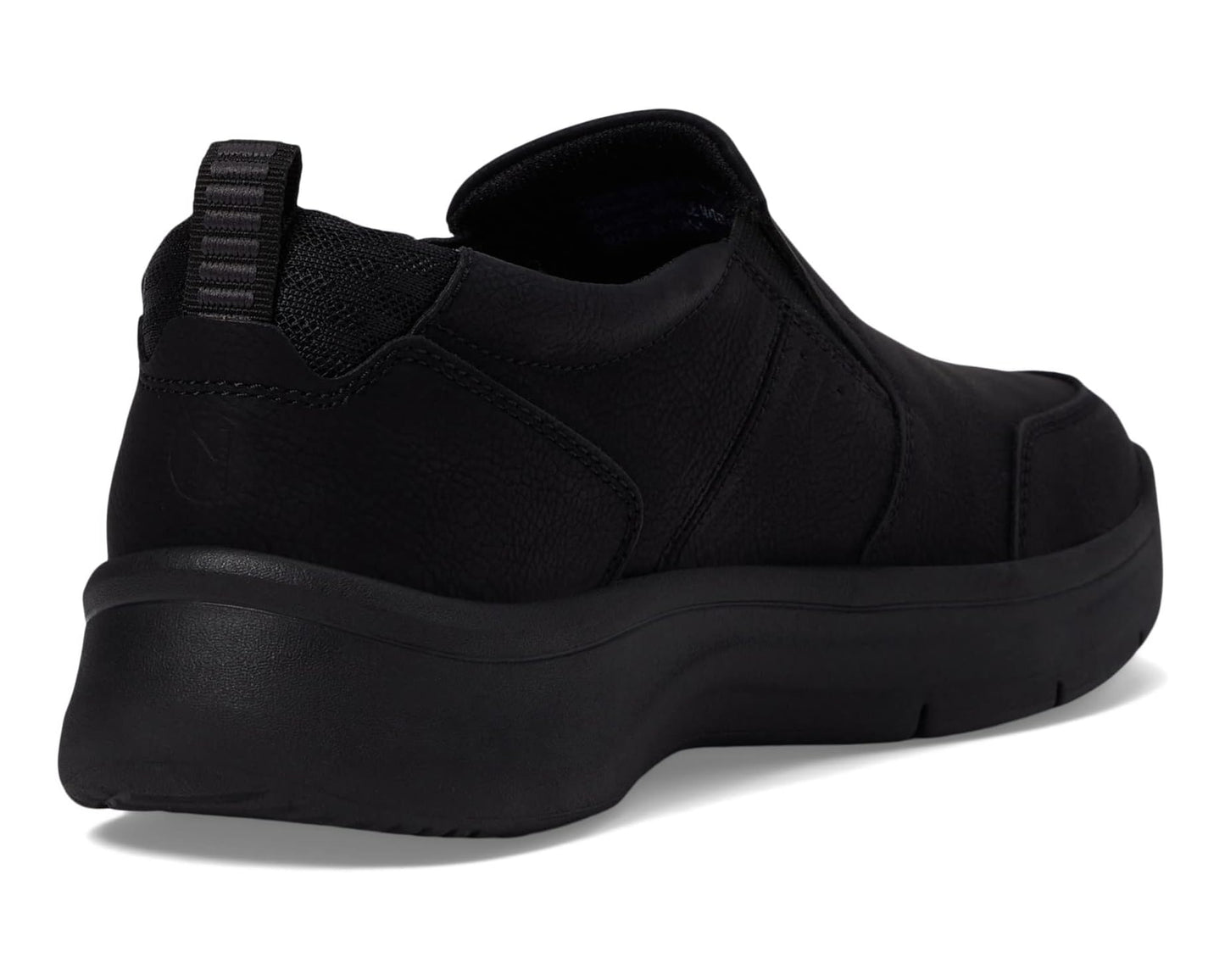 Men's Nunn Bush Kore Elevate Moccasin Toe Slip-On Lightweight Loafer Black
