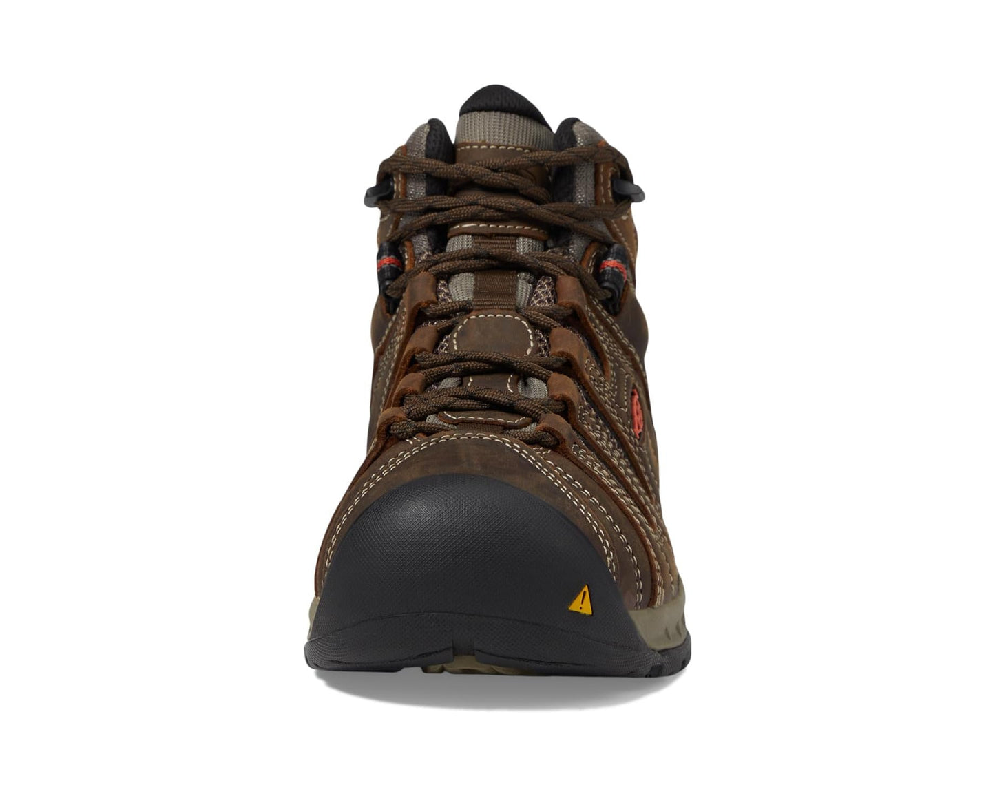 Men's KEEN Utility Flint II Mid Soft Toe Cascade Brown/Burnt Ochre