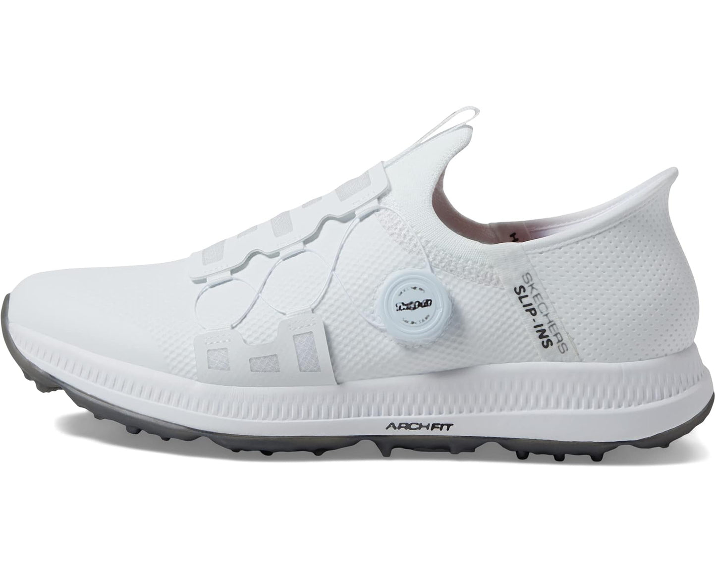 Men's Skechers GO GOLF Go Golf Elite 5 Hands Free Slip-Ins White