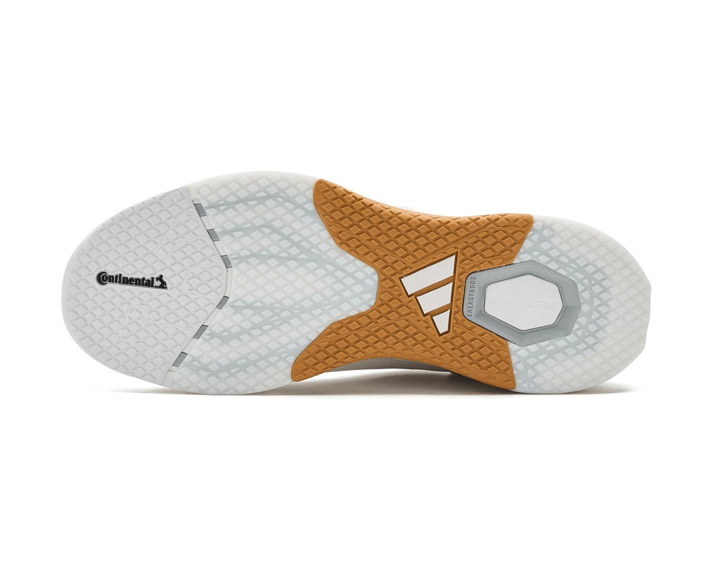 Men's adidas Dropset 4 Power Trainer Training Shoes White/Halo Silver/White