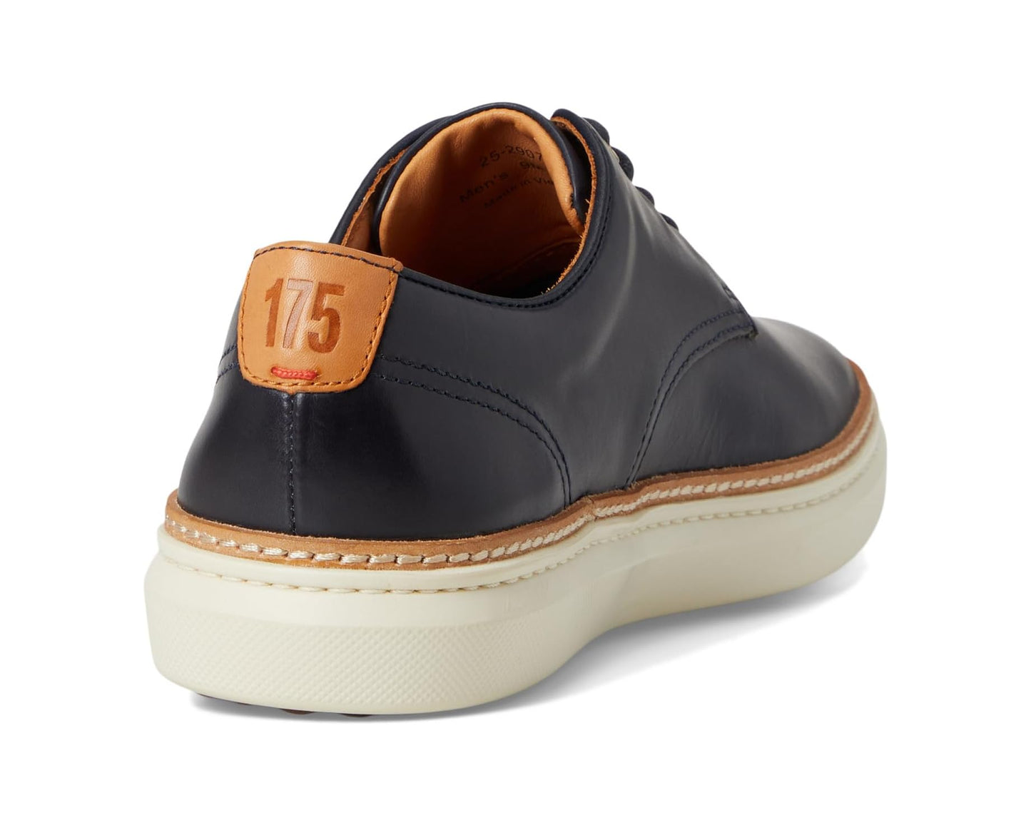 Men's Johnston & Murphy Mcguffey 2 175th Plain Toe Navy Oiled American Full Grain