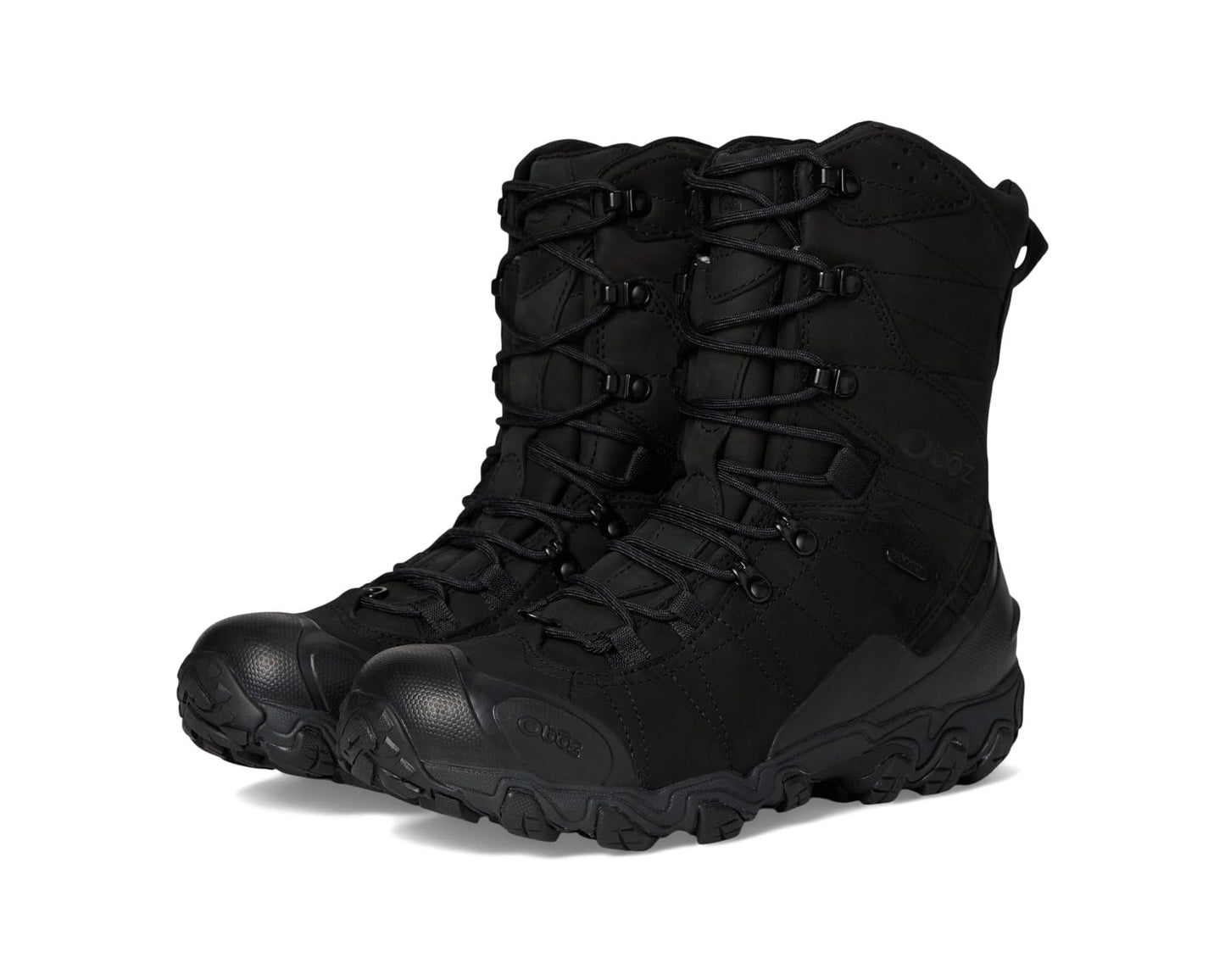 Men's Oboz Bridger 10 Insulated B-Dry Black Sea