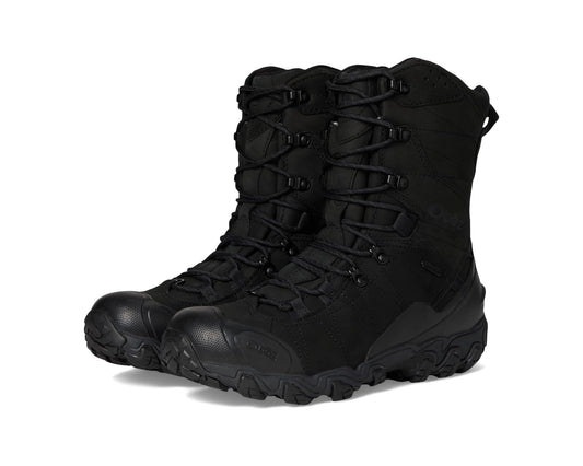 Men's Oboz Bridger 10 Insulated B-Dry Black Sea