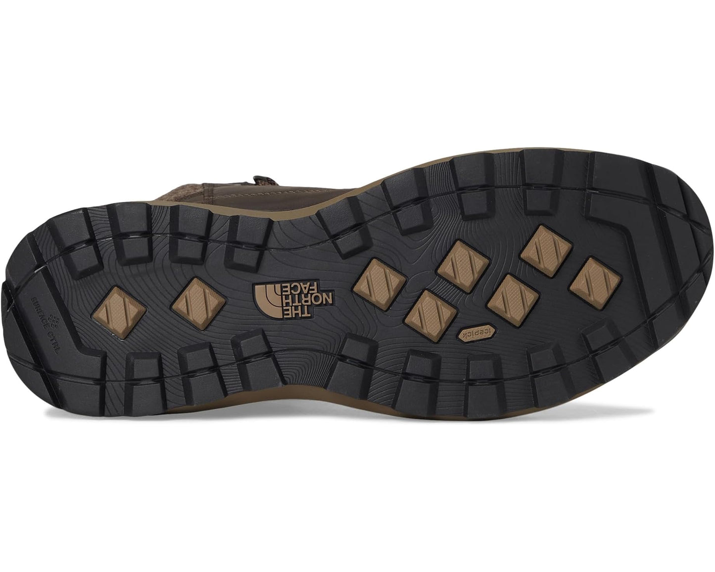 Men's The North Face Bergen Leather WP Demitasse Brown/TNF Black