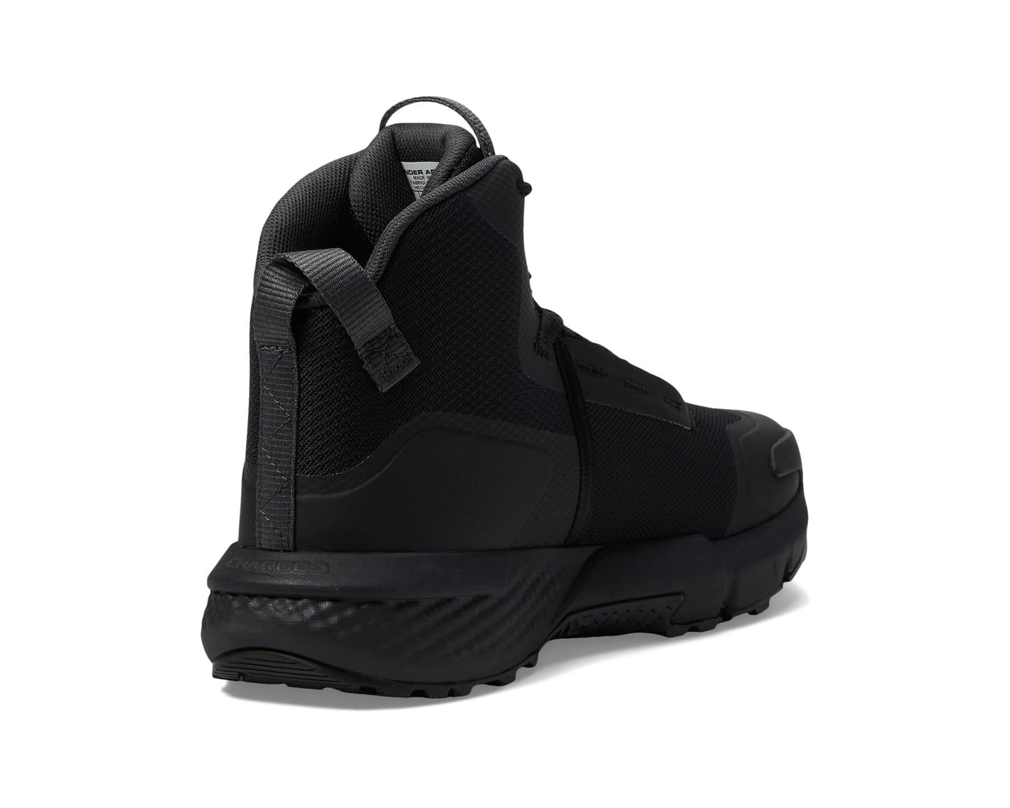 Men's Under Armour Charged Valsetz Mid Black/Black/Jet Gray