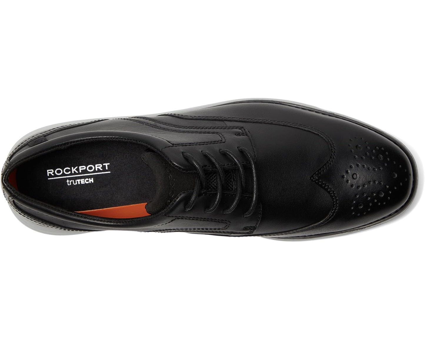 Men's Rockport Garett Wing Tip Black/Vapor
