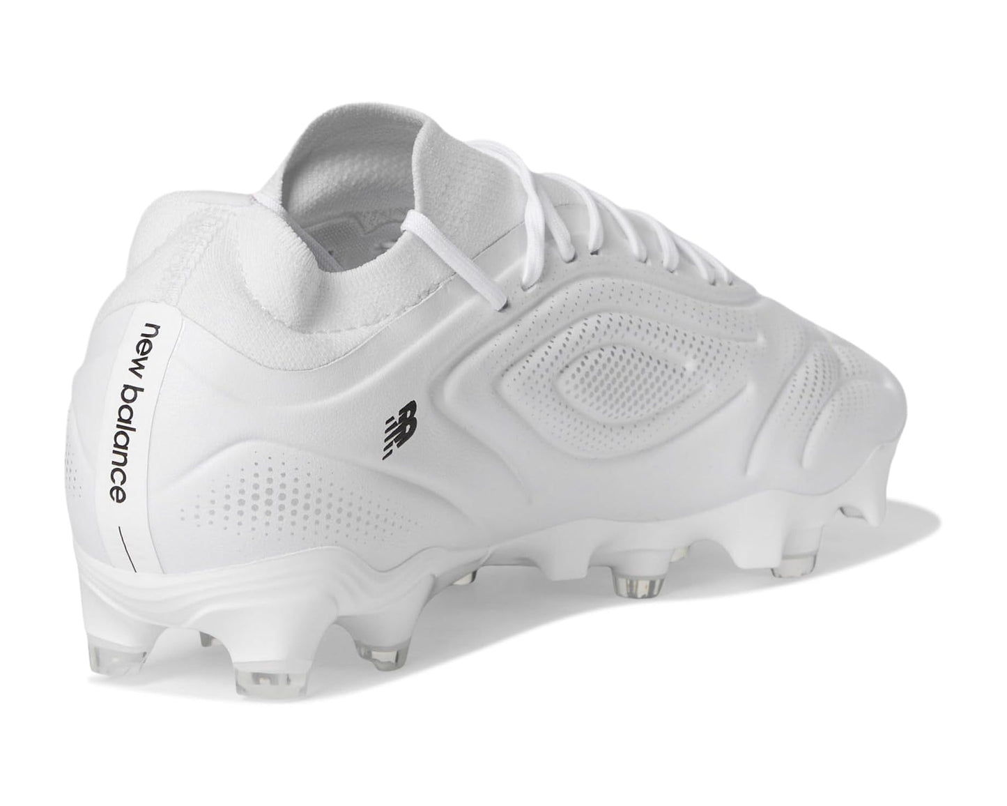 Unisex New Balance Tekela Team Low Laced FG V5 Soccer Cleats White/Black/Silver