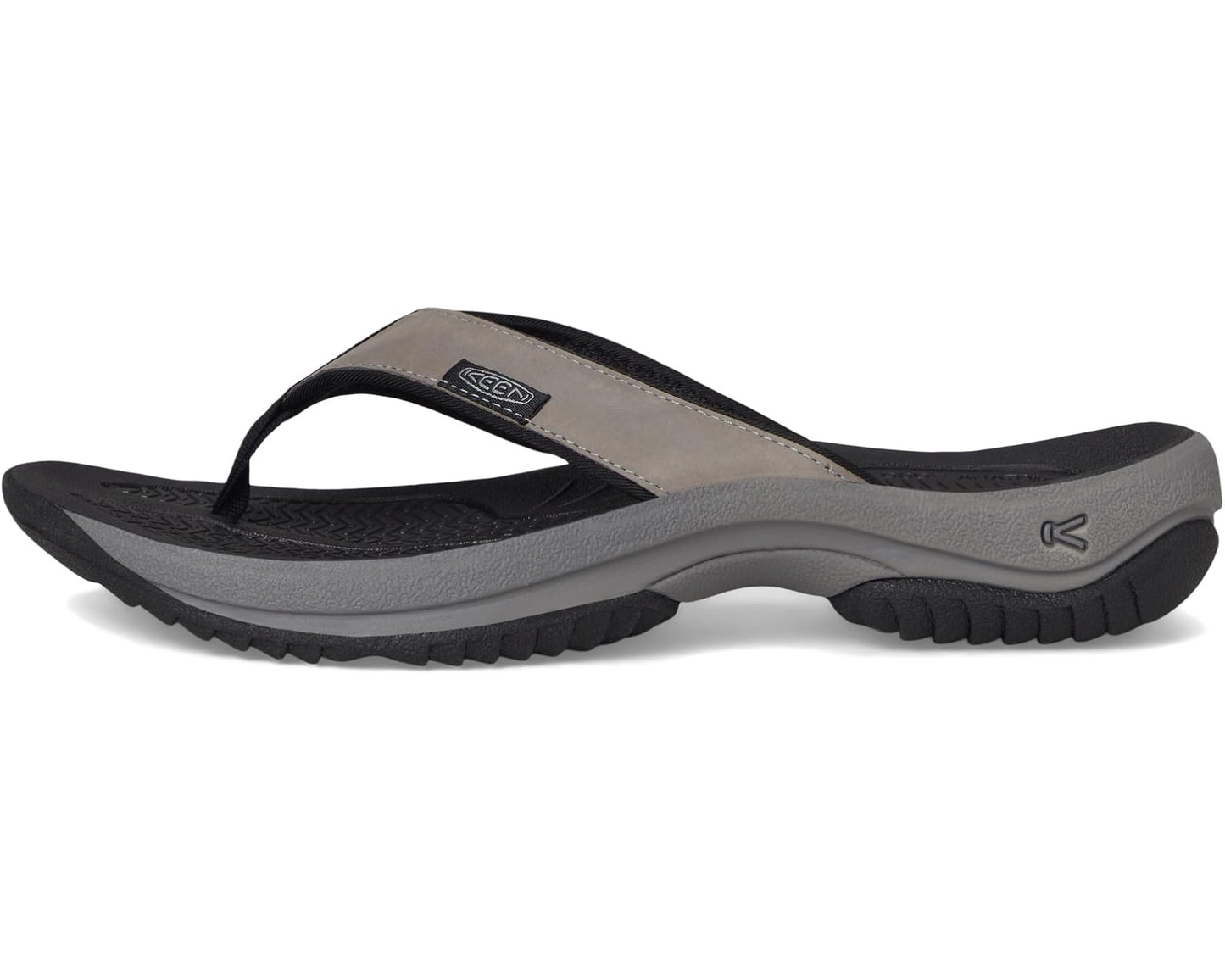 Men's KEEN Kona Flip TG Steel Grey/Black