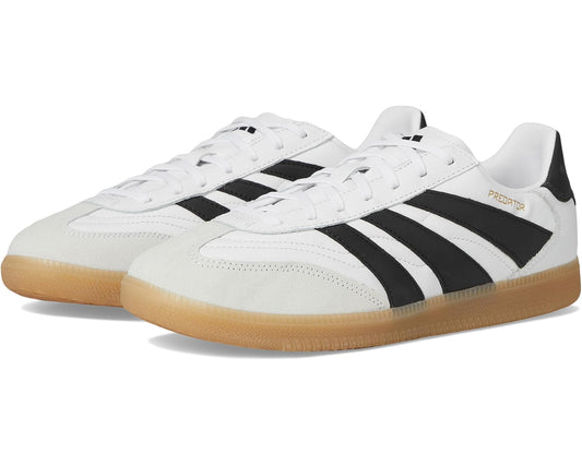 Unisex adidas Predator Freestyle Indoor Soccer Cleats White/Black/Gold Metallic