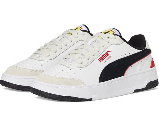 Men's PUMA Scuderia Ferrari Ca Match Shoes White/Vapor Gray/White