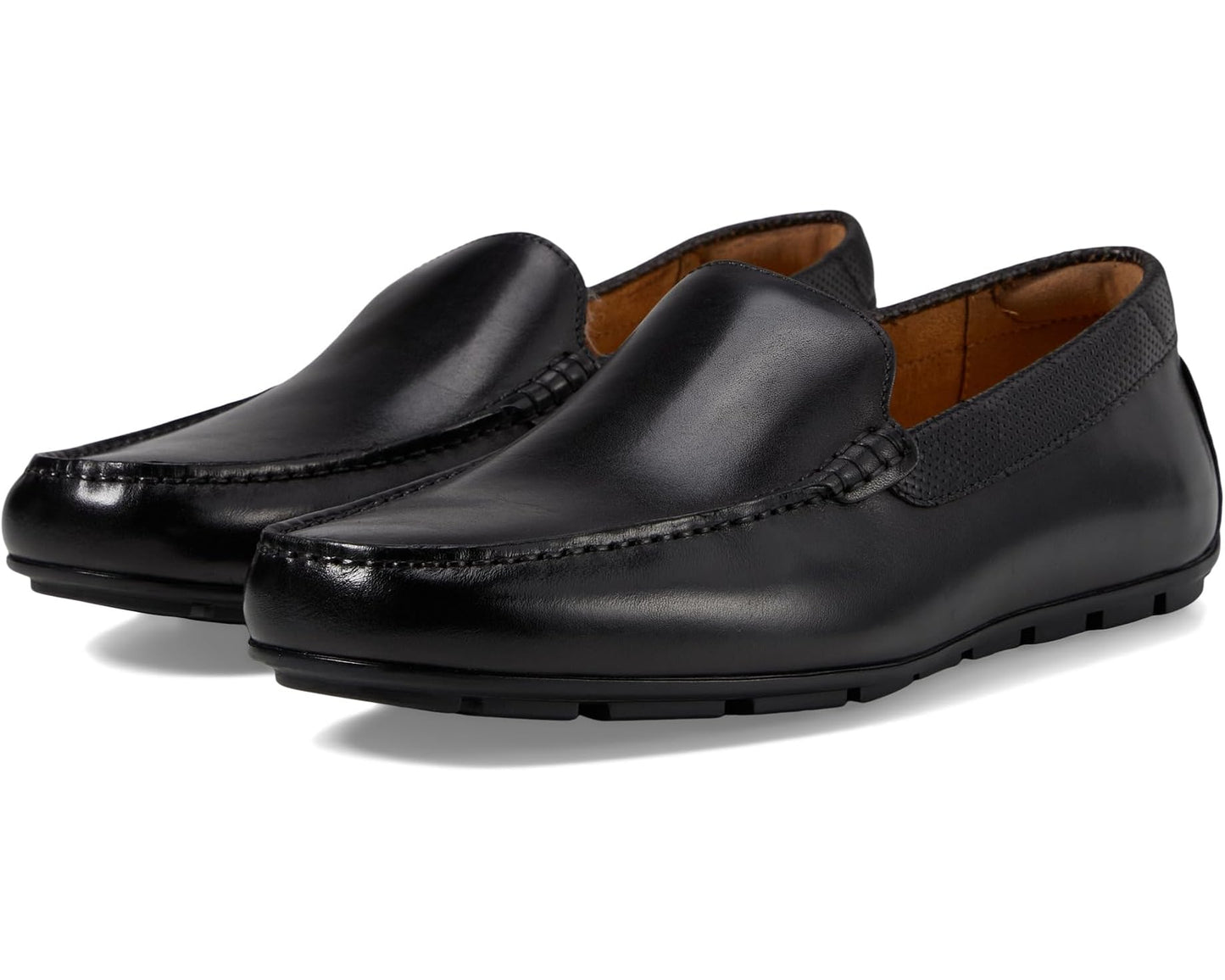 Men's Florsheim Motor Moc Toe Venetian Driver Black