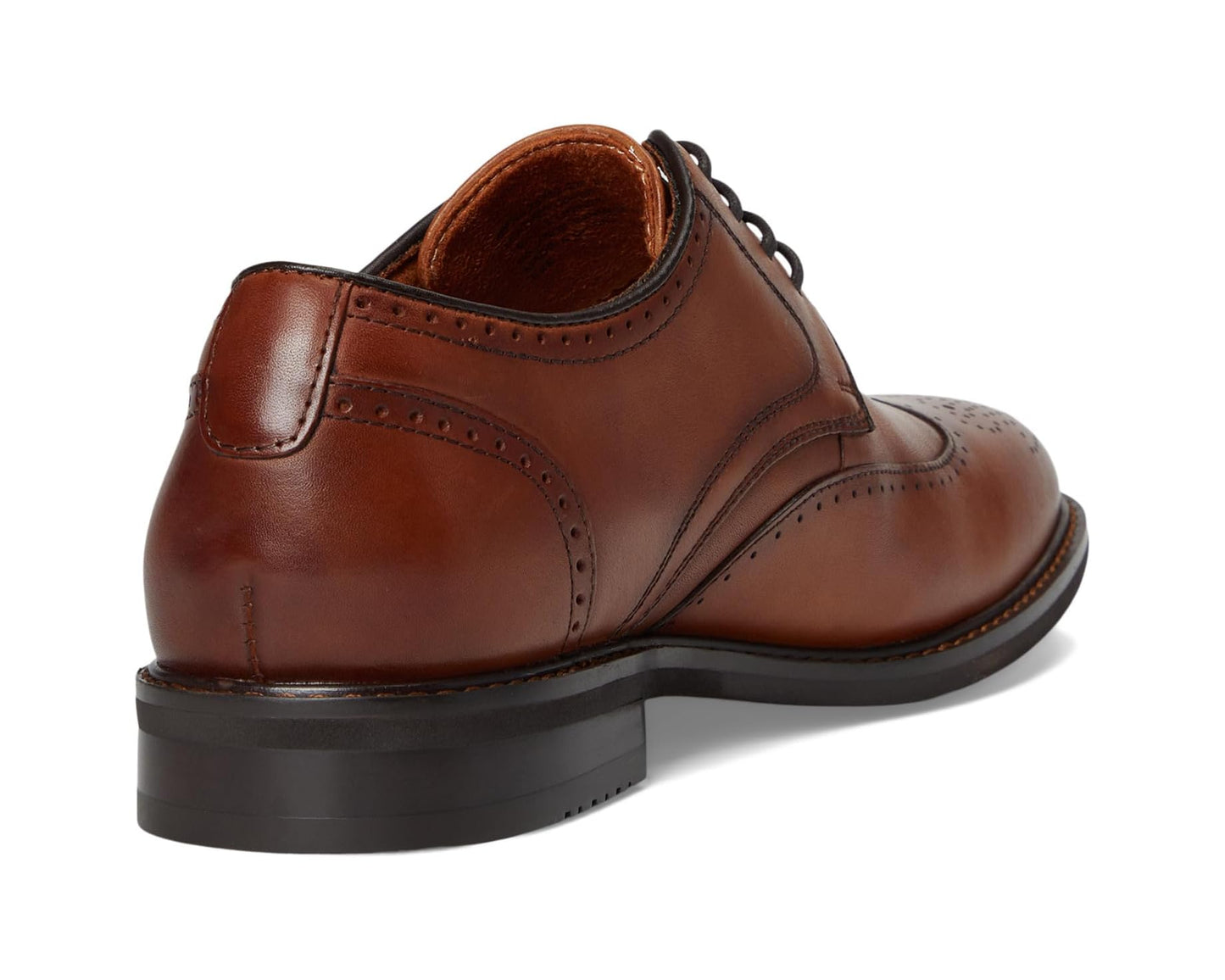 Men's Stacy Adams Bennett Wingtip Lace-Up Brandy