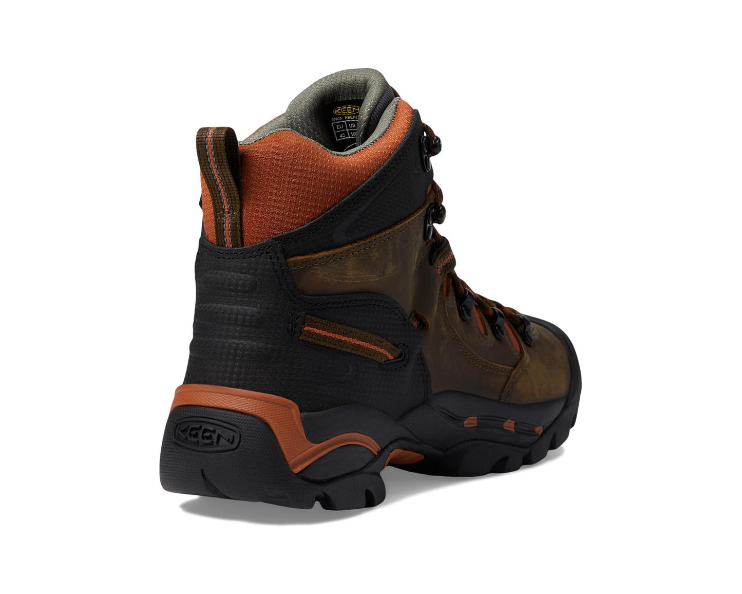 Men's KEEN Utility Pittsburgh Soft Toe Cascade Brown/Bombay Brown