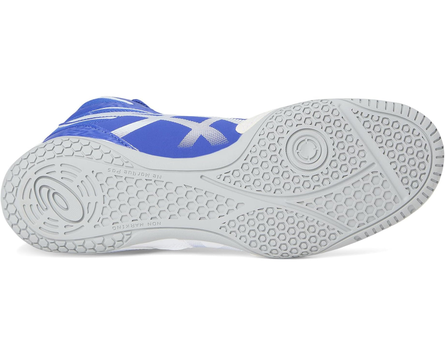 Men's ASICS Matcontrol 3 White/Dark Cobalt