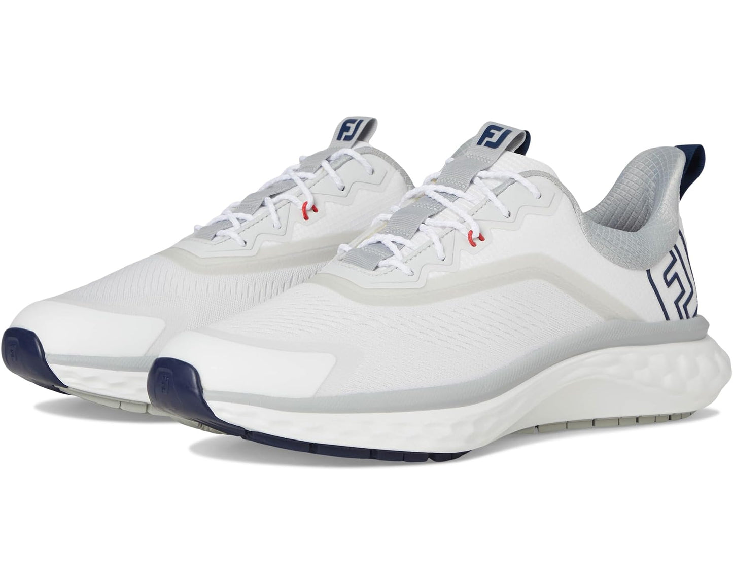 Men's FootJoy FJ Quantum Golf Shoes White/White/Grey