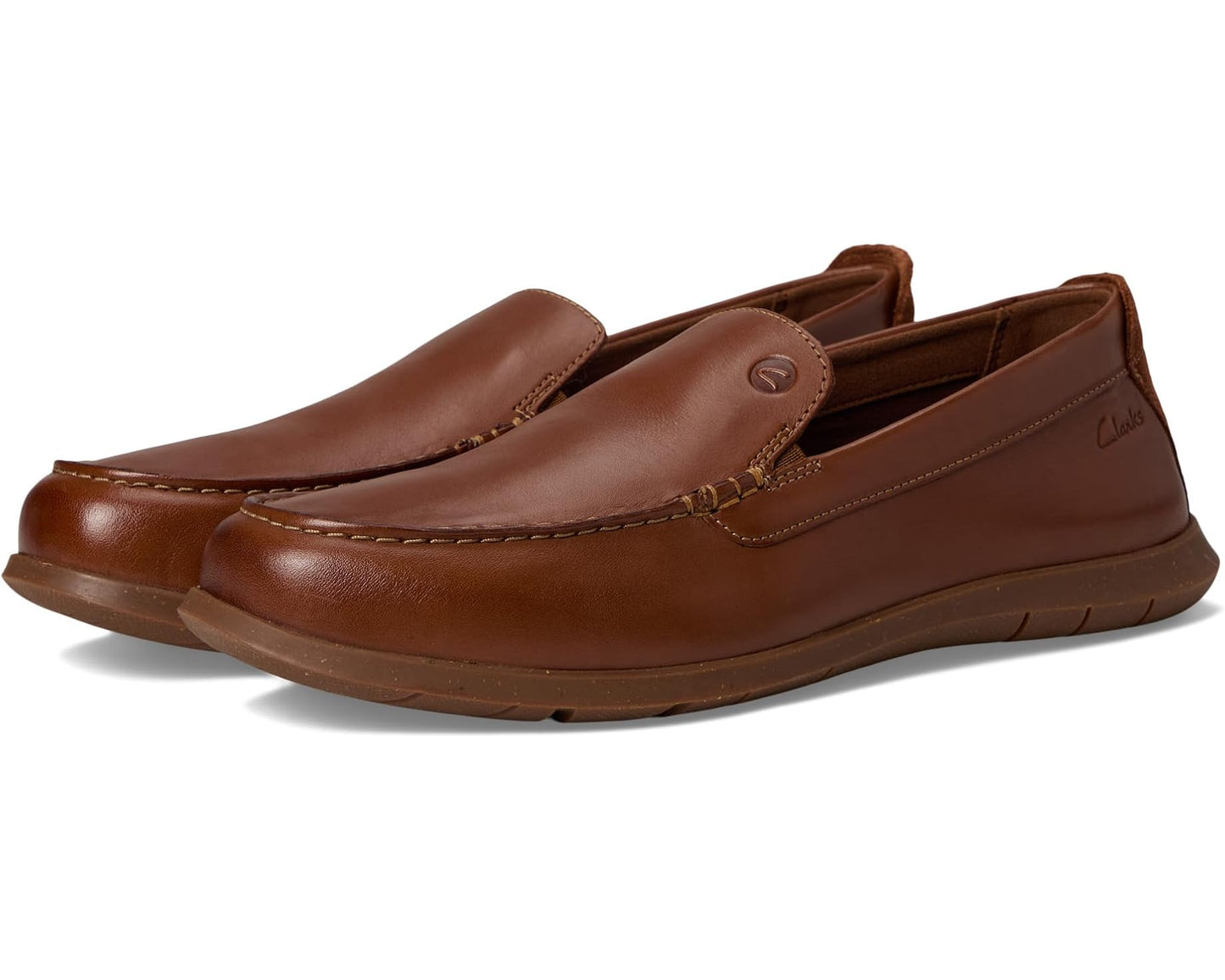 Men's Clarks Flexway Step Tan