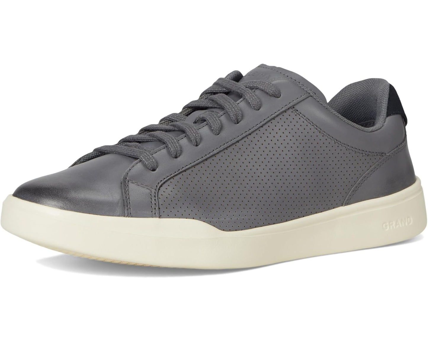 Men's Cole Haan Grand Crosscourt Modern Perforated Lace To Toe Sneakers Quiet Shade