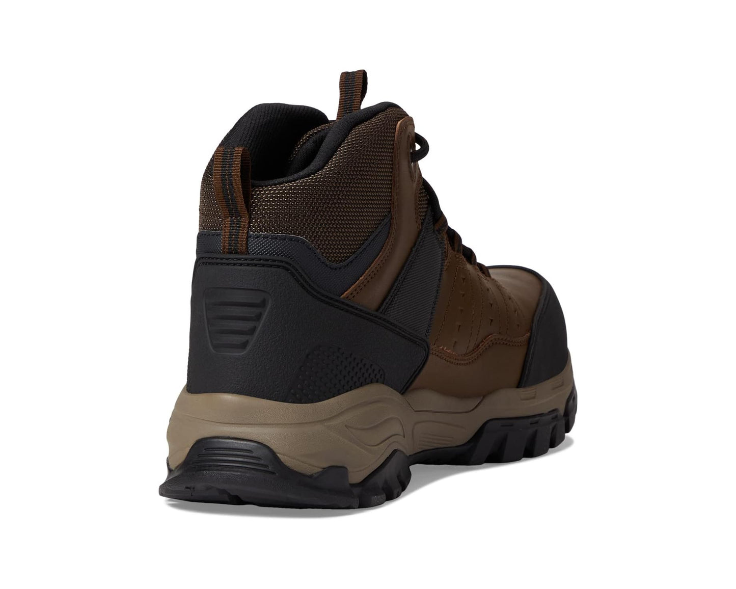 Men's SKECHERS Work Arch Fit Tarver Comp Toe Brown