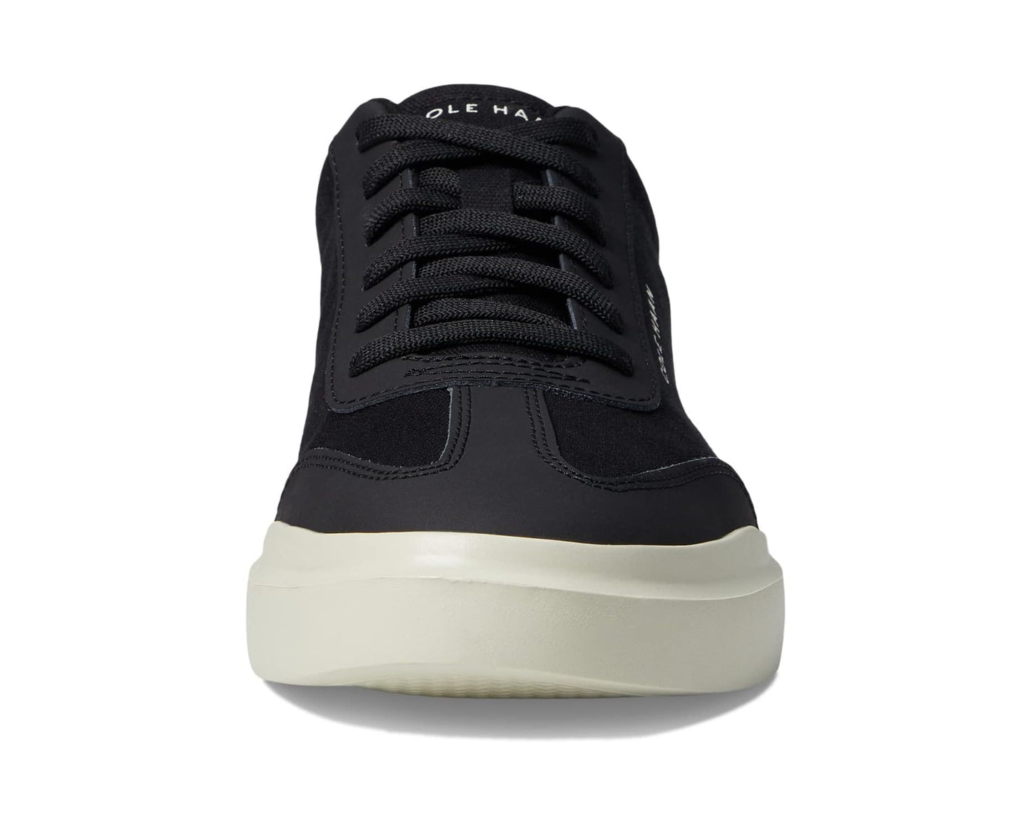 Men's Cole Haan Grandpro Rally Canvas T-Toe Sneaker Black/Silver Birch