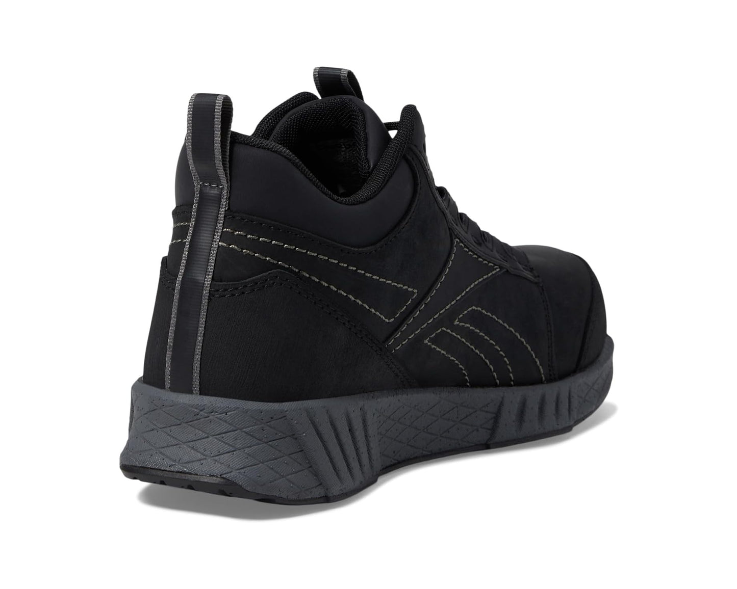 Men's Reebok Work Fusion Formidable Work Mid Cut Composite Toe SD 10 Black/Grey