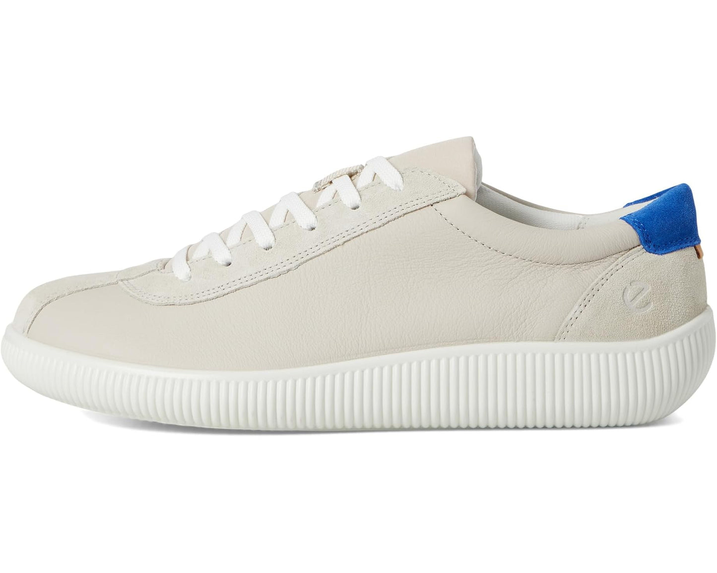 Men's ECCO Soft Zero Lace Up Sneaker Gravel