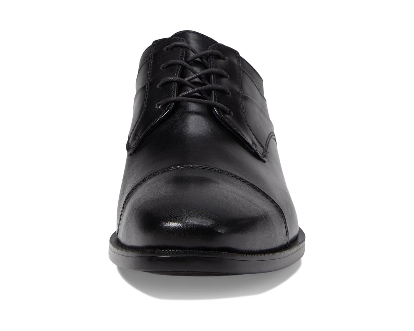 Men's Johnston & Murphy Gibbons Cap Toe Black Full Grain