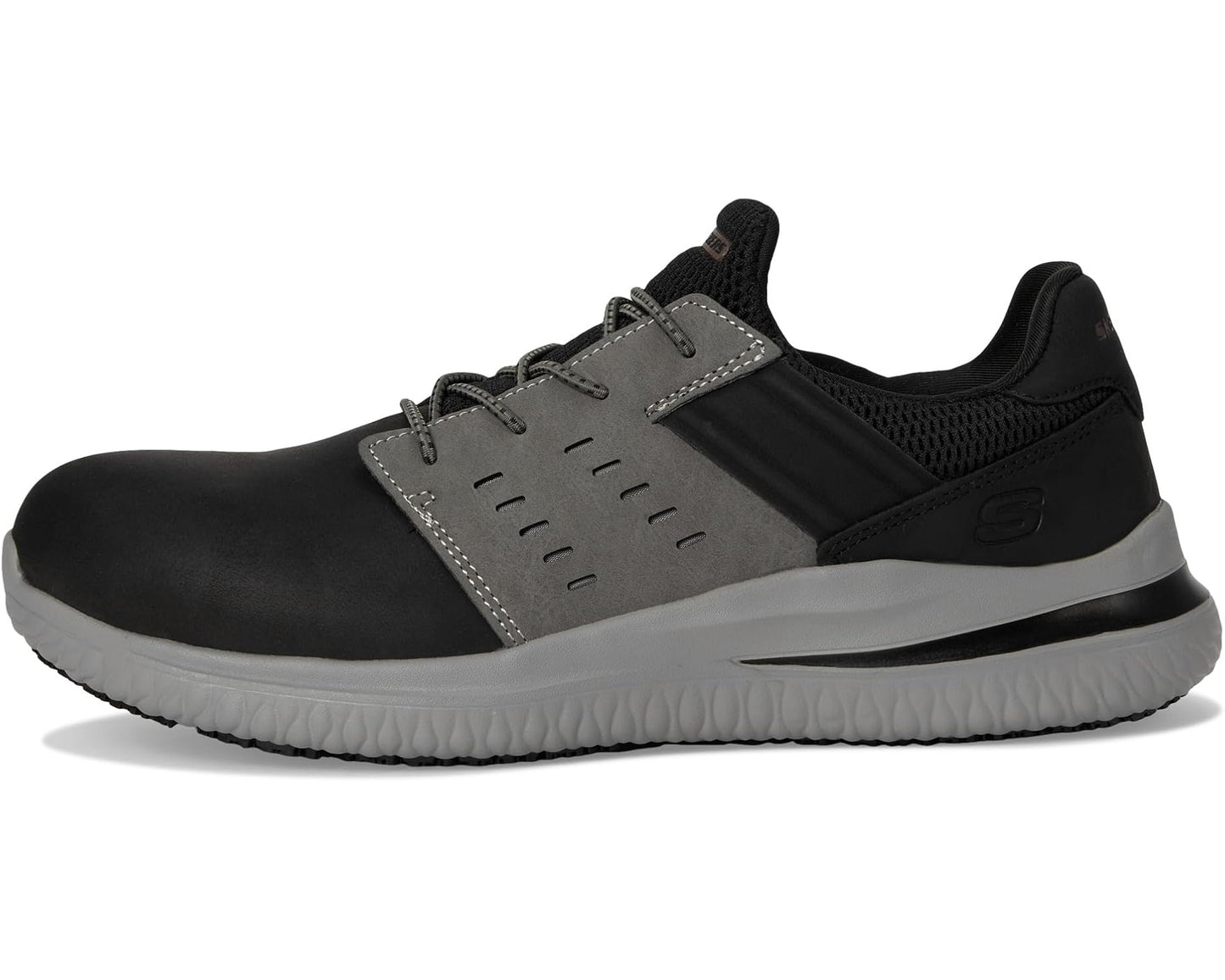 Men's SKECHERS Work Delson 3.0 SR - Tyoll Comp Toe Black