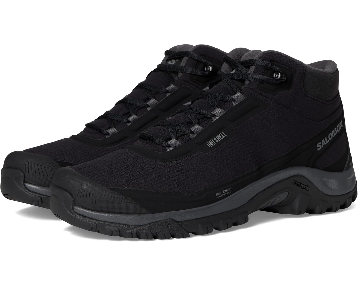 Men's Salomon Shelter Black/Asphalt/Castlerock