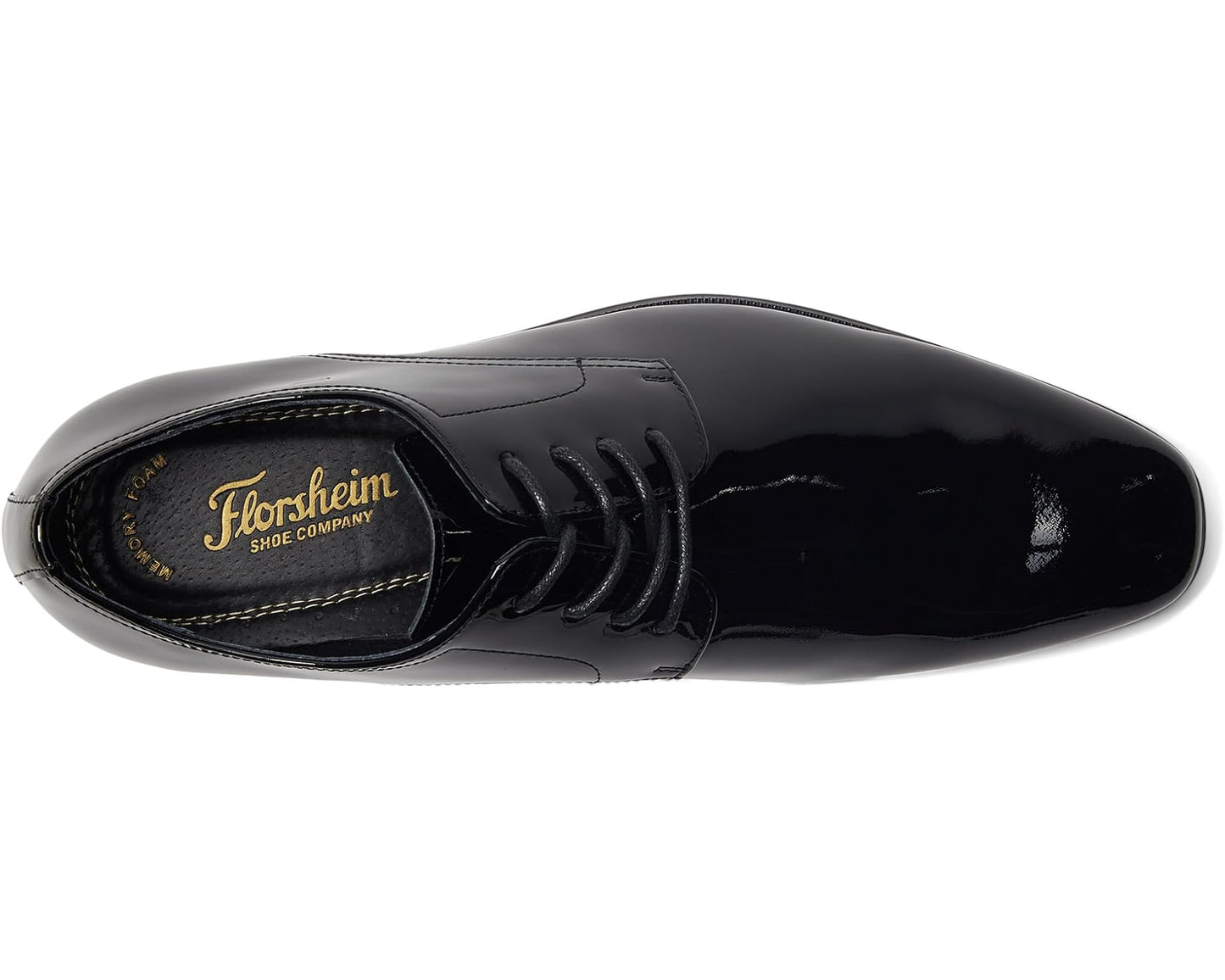 Men's Florsheim Tux Plain Toe Oxford Black Patent