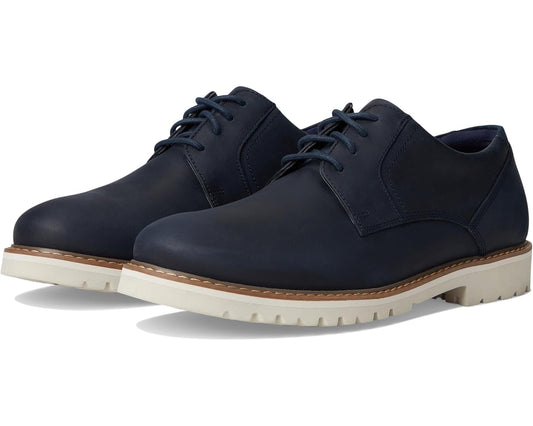Men's Rockport Maverick Plain Toe Oxford New Dress Blues