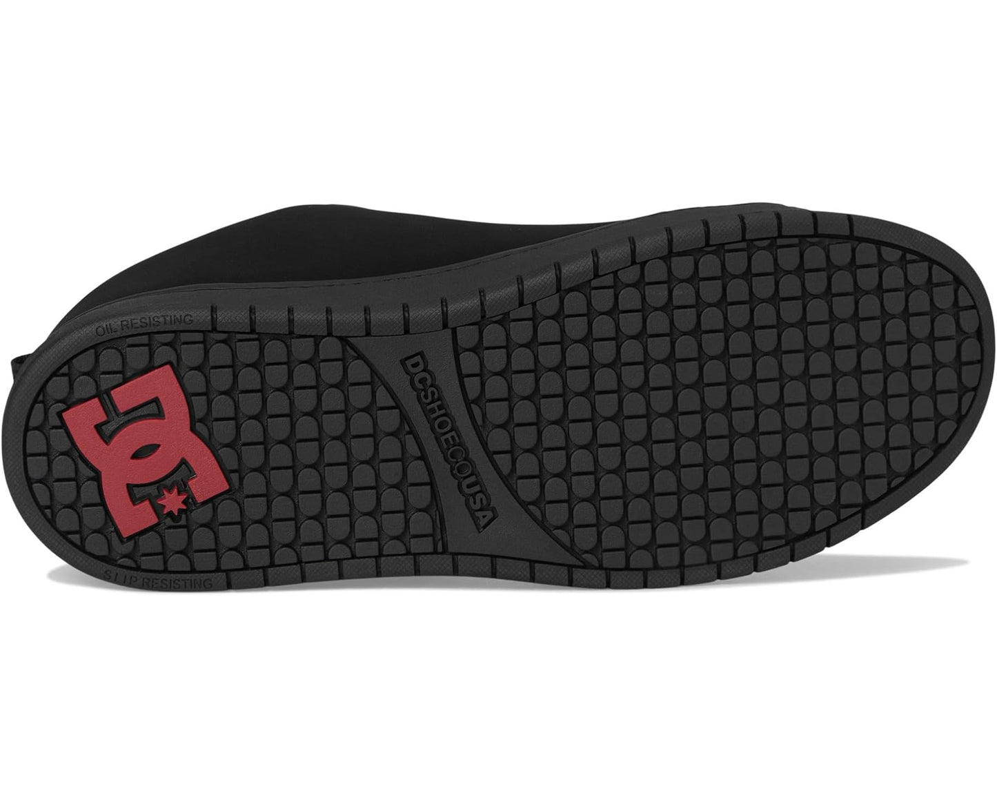 Men's DC Work Court Graffic Work Comp Toe SD Black/Red