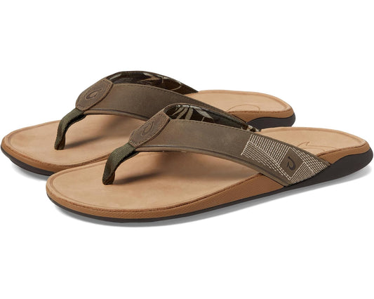 Men's OluKai Tuahine Hunter/Golden Sand