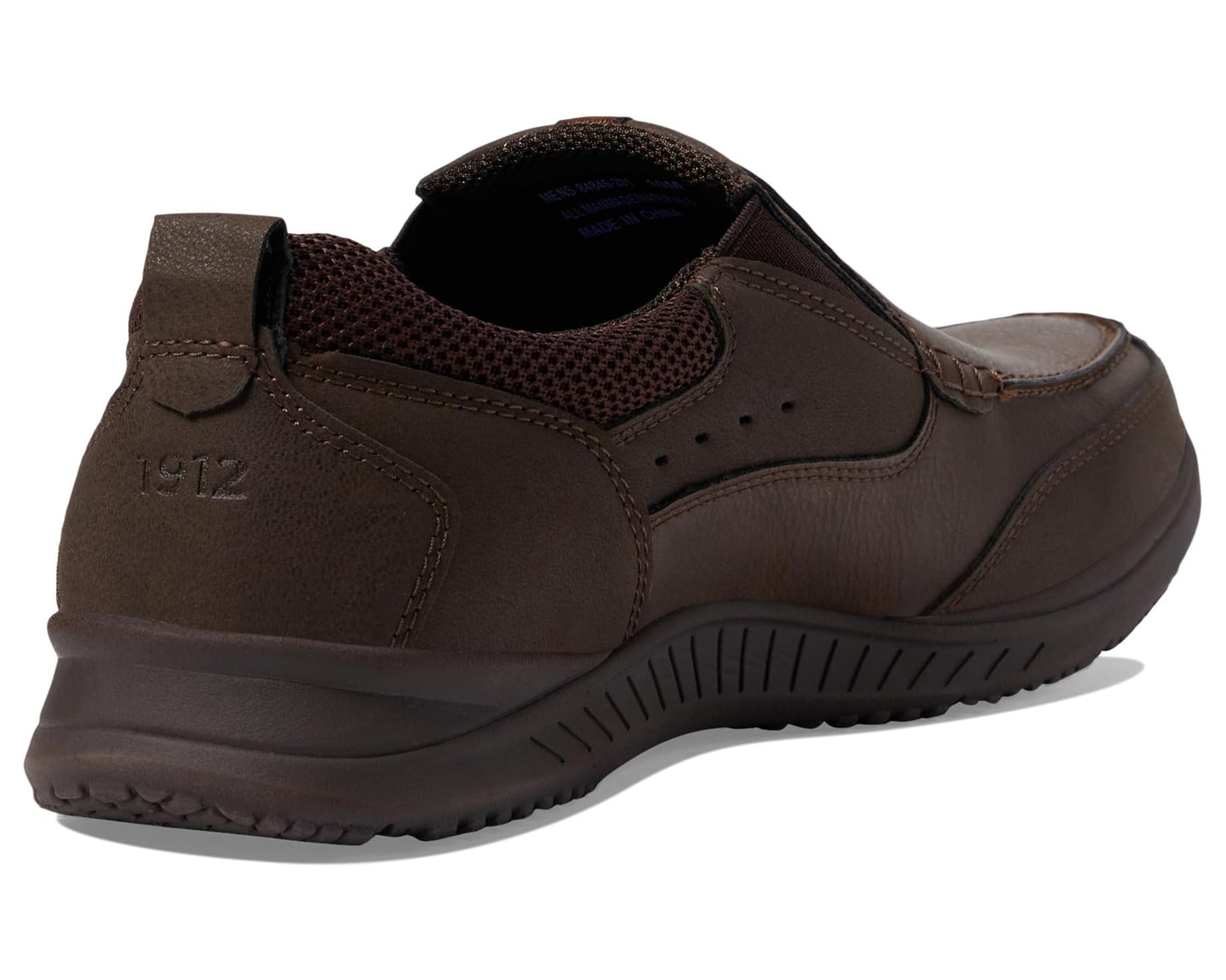 Men's Nunn Bush Conway Casual Slip-On Dark Brown