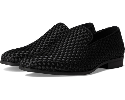 Men's Stacy Adams Swenson Woven Slip-On Black